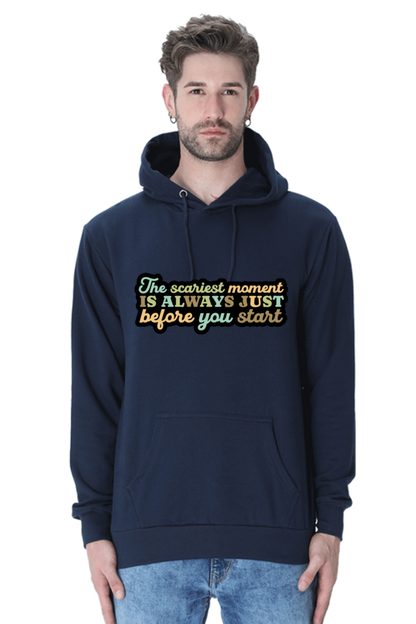 Start Unisex Casual Hoodie Navy Blue