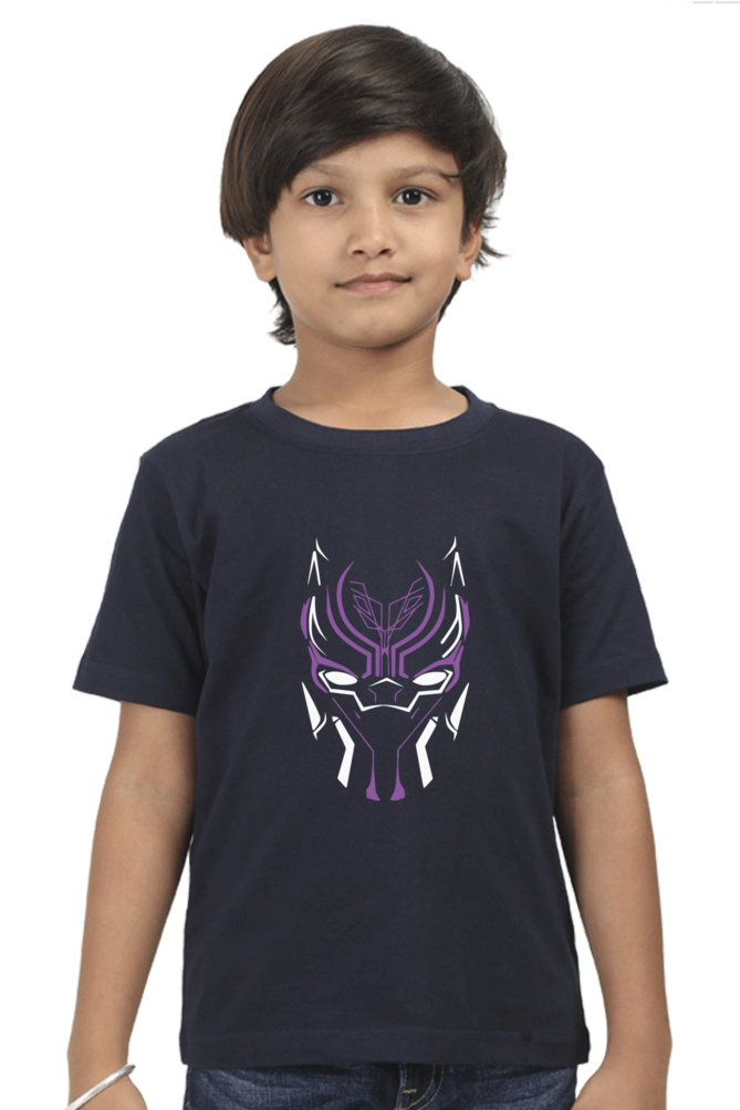 Panther Kids T-Shirt Navy Blue