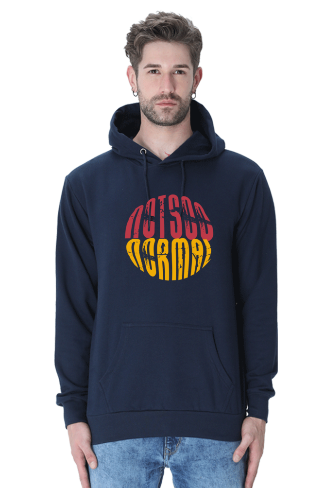 NotsoNormal Casual hoodie Navy Blue