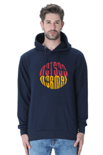 NotsoNormal Casual hoodie Navy Blue
