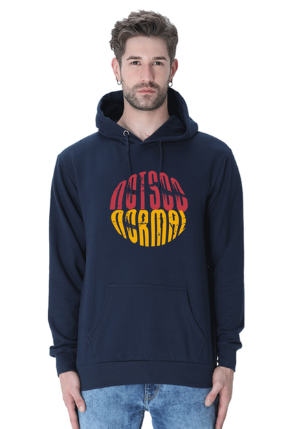 NotsoNormal Casual hoodie Navy Blue