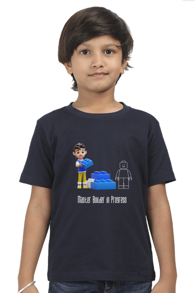 Lego Build Lite Kids T-Shirt Navy Blue