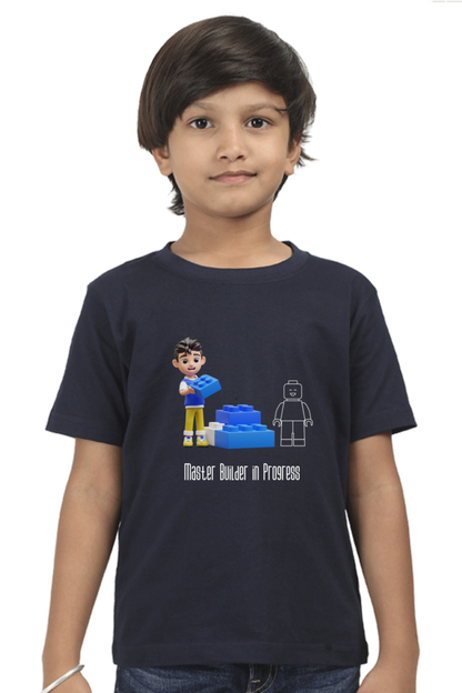 Lego Build Lite Kids T-Shirt Navy Blue