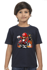 Mario Kid's T-Shirt Navy Blue