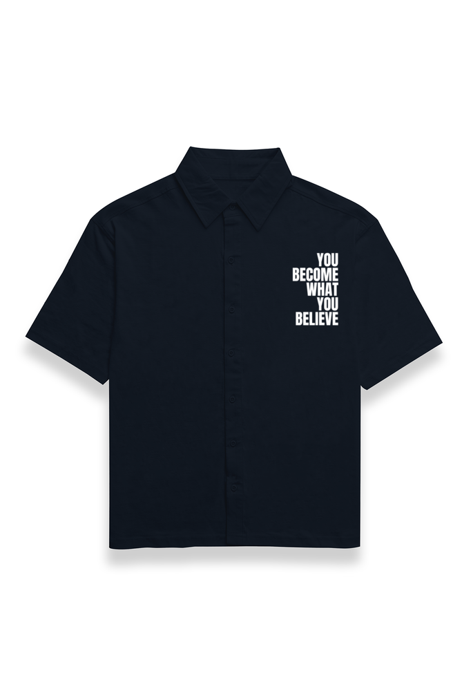Believe Oversized Cotton Shirt