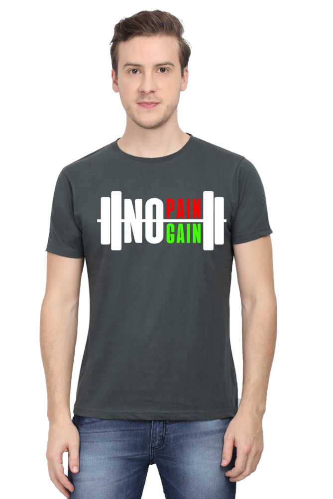 No Gain Half Sleeve T-Shirt