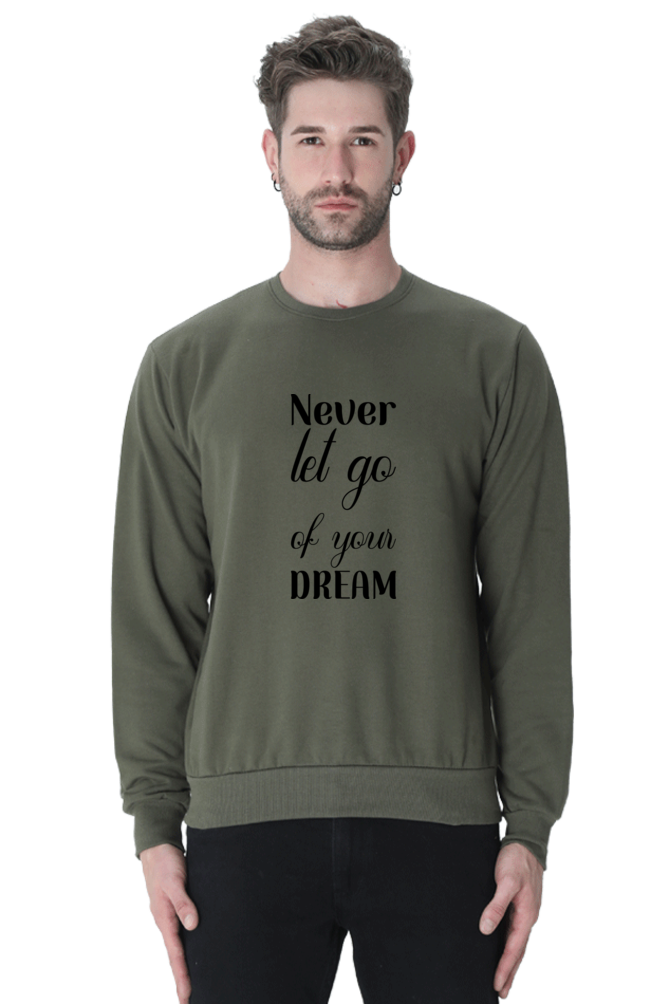 Never let go Unisex Casual Sweatshirt