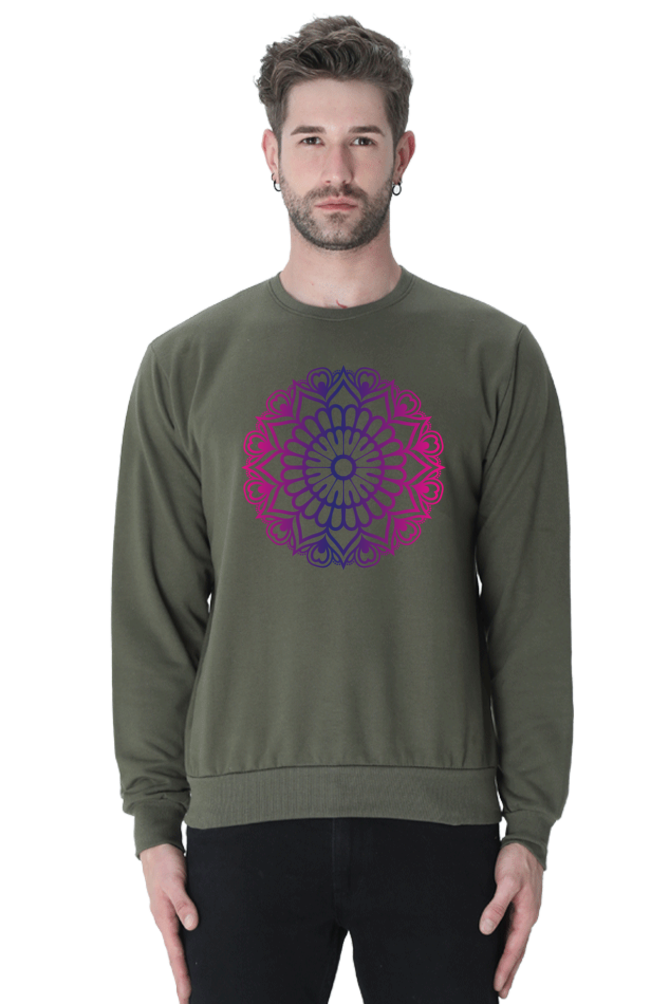 Mandala Unisex Casual Sweatshirt