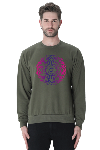 Mandala Unisex Casual Sweatshirt