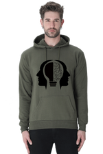 Memory Casual Hoodie Olive Green