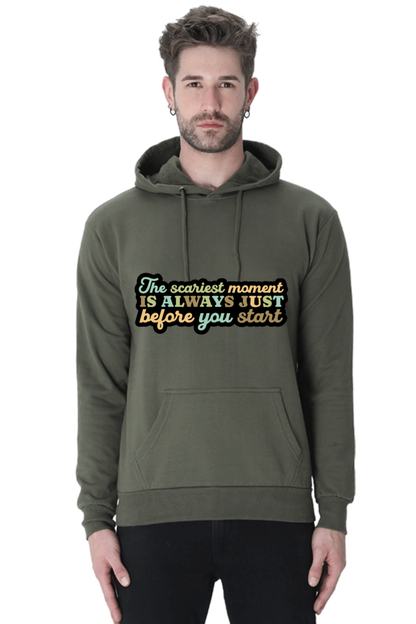 Start Unisex Casual Hoodie Olive Green