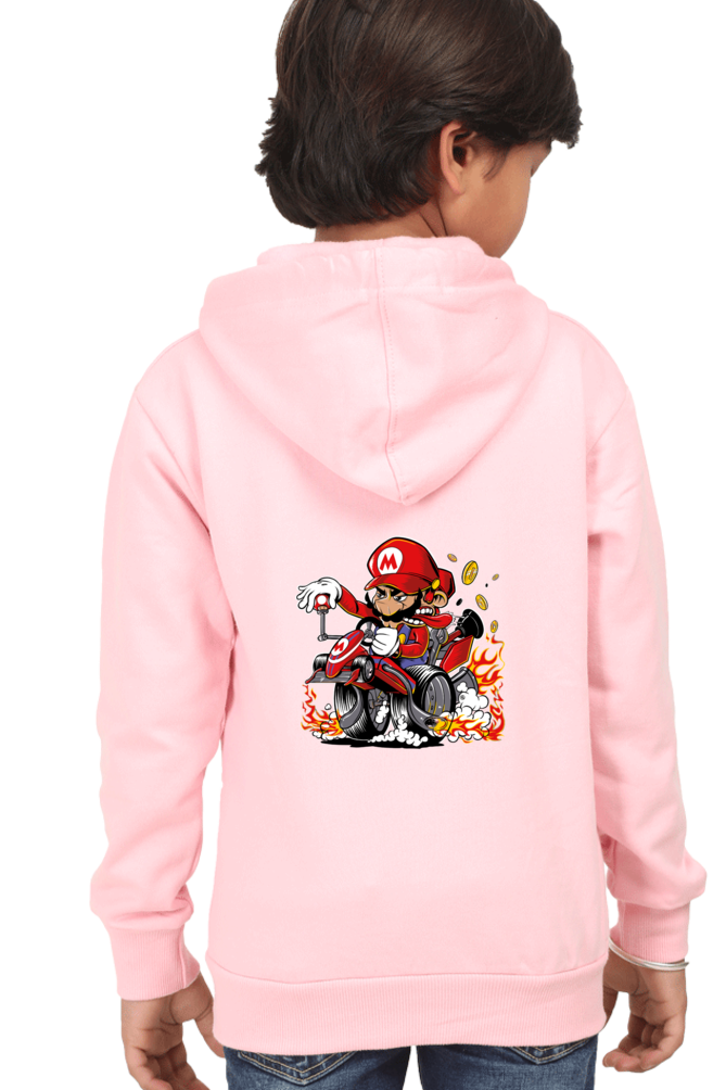 Mar Kids Hoodie Baby Pink