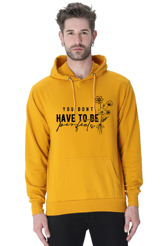 You don't Casual Hoodie Mustard Yellow