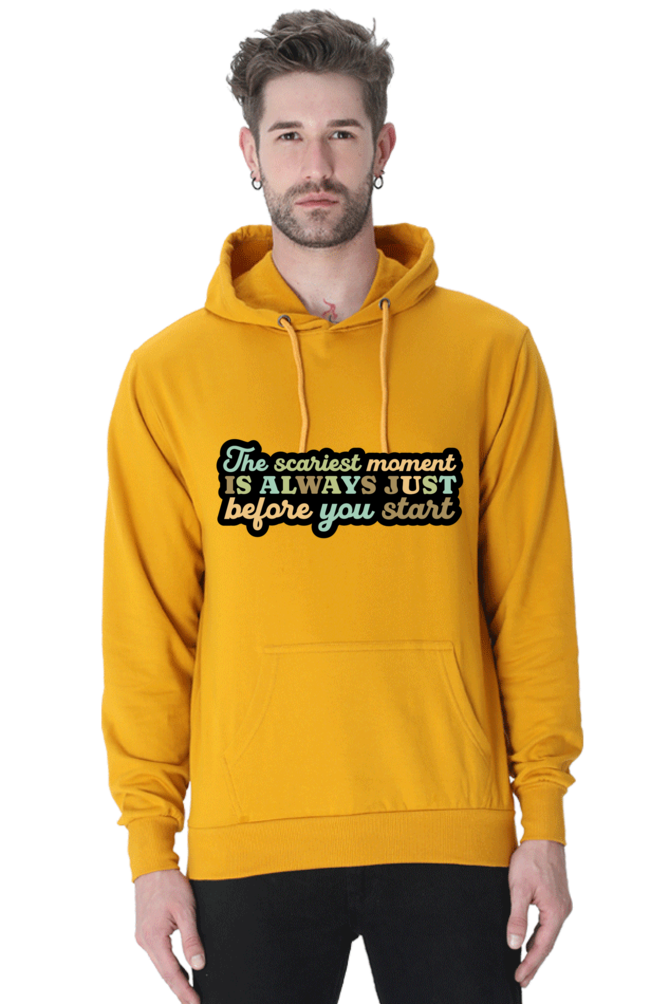 Start Unisex Casual Hoodie Mustard Yellow