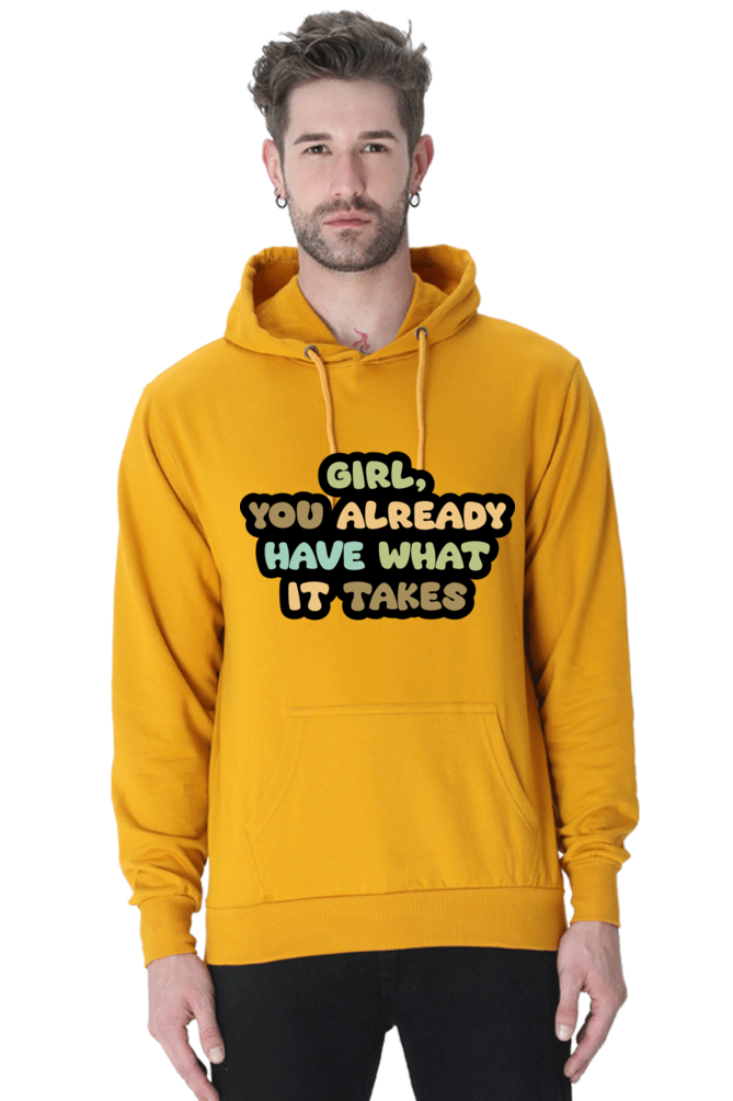 Girl Unisex Casual Hoodie