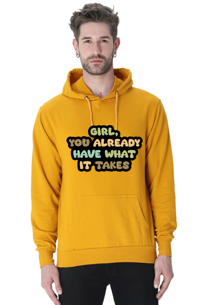 Girl Unisex Casual Hoodie