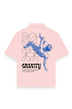 Gravity Oversized Shirt Light Baby Pink
