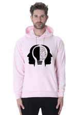 Memory Casual Hoodie Light Baby Pink