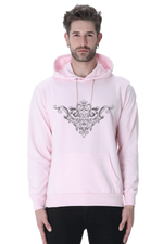 Royal Casual Hoodie Light Baby Pink