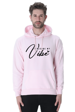 I decide my Vibe Casual Hoodie Light Baby Pink