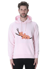 Sakura Casual Hoodie Light Baby Pink