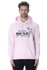 You don't Casual Hoodie Light Baby Pink