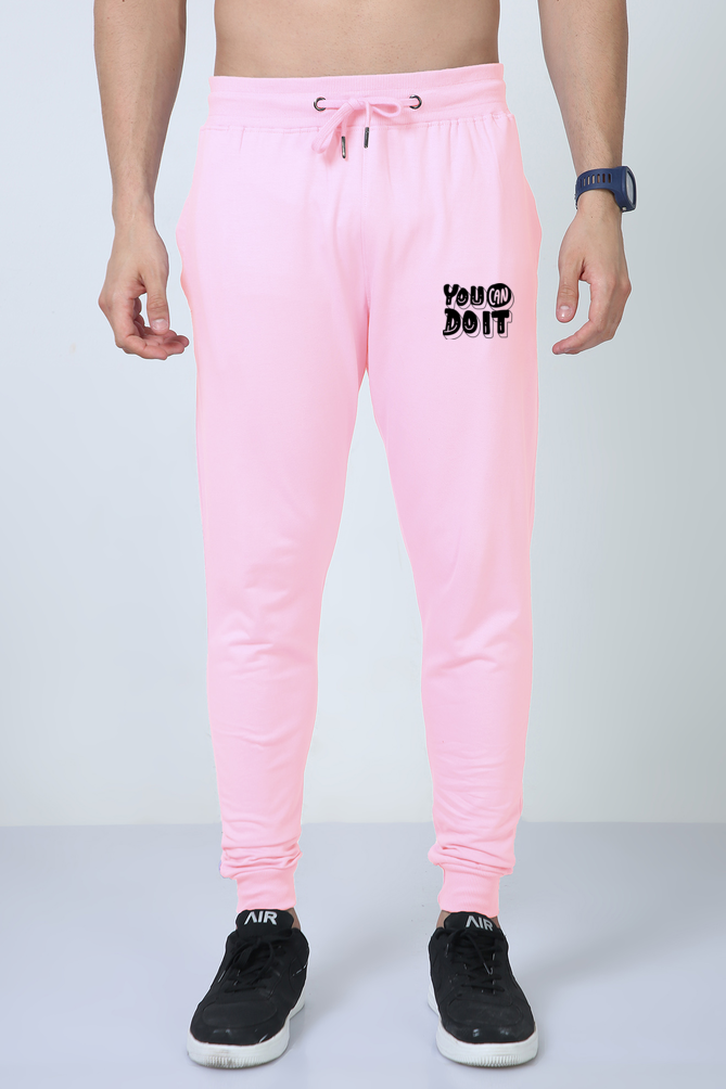 You can do it Jogger Light Baby Pink