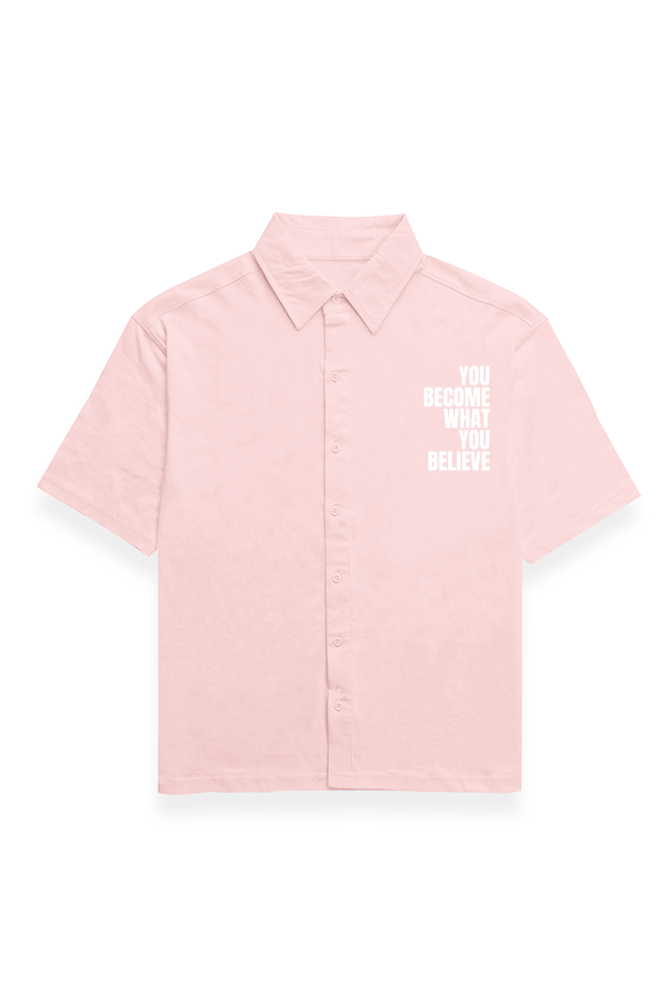 Believe Oversized Cotton Shirt