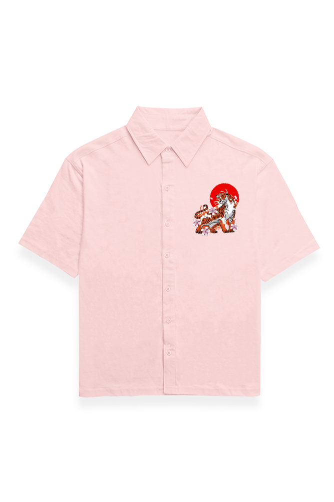 Tiger Oversized Cotton Shirt