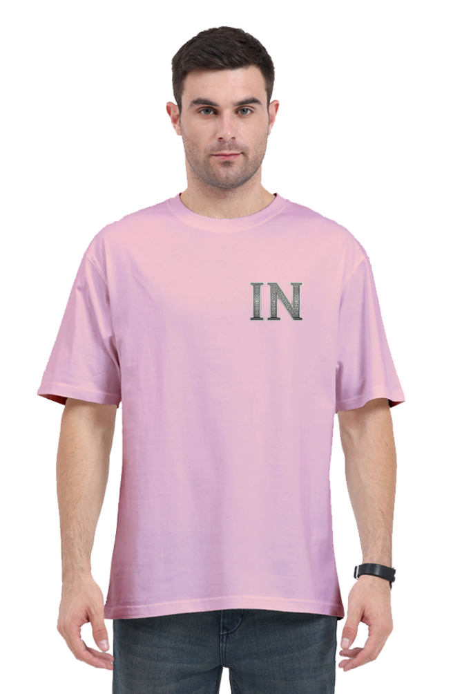 India Oversized T-Shirt Light Baby Pink