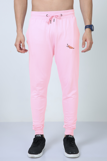 Sakura Unisex Joggers Light Baby Pink