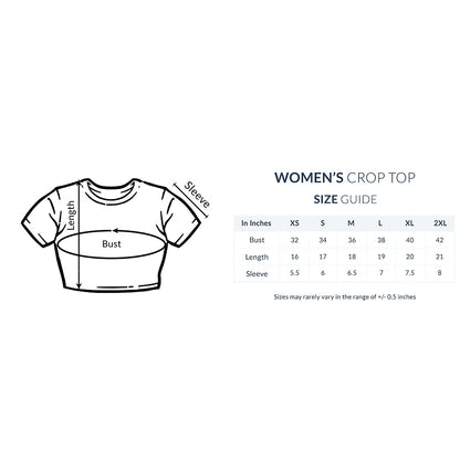 So..on..Time.. Women’s Crop Top