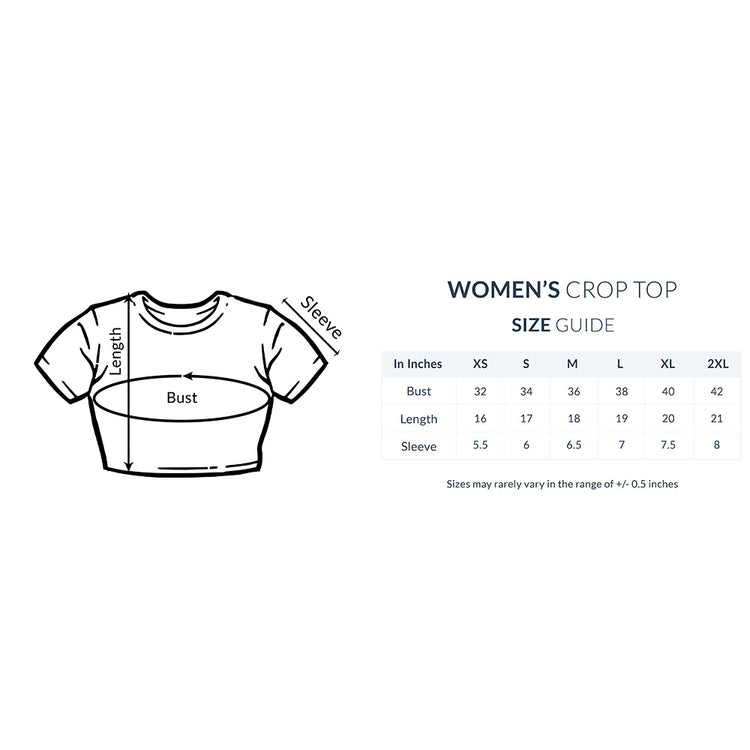 Unlock happiness Crop Top