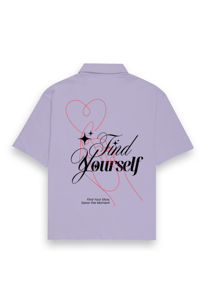 Find Oversized Shirt Lavender