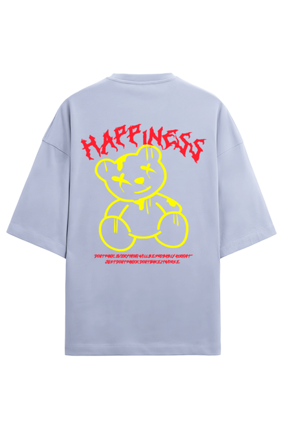 Happiness Unisex Terry Oversized T-Shirts