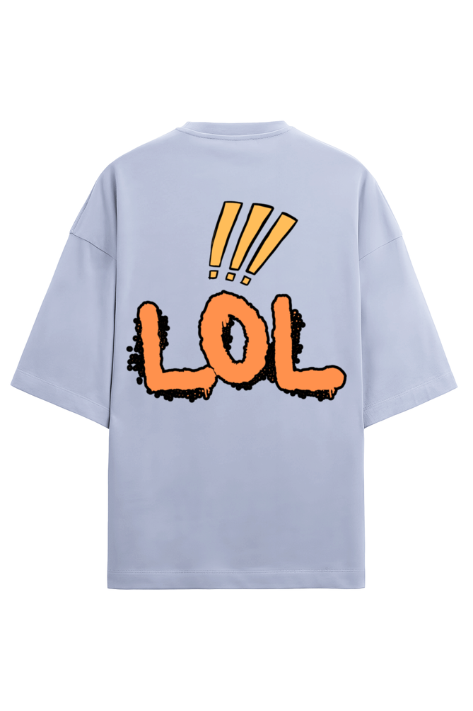 Lol Terry Oversized T-Shirt Lavender