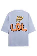 Lol Terry Oversized T-Shirt Lavender