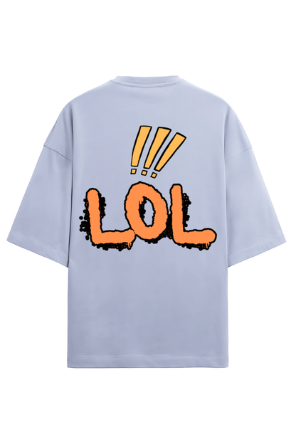 Lol Terry Oversized T-Shirt Lavender