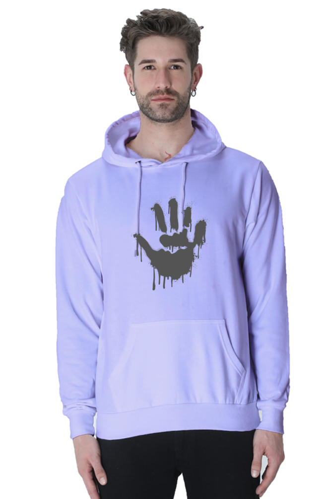 Palm Unisex Casual Hoodie Lavender