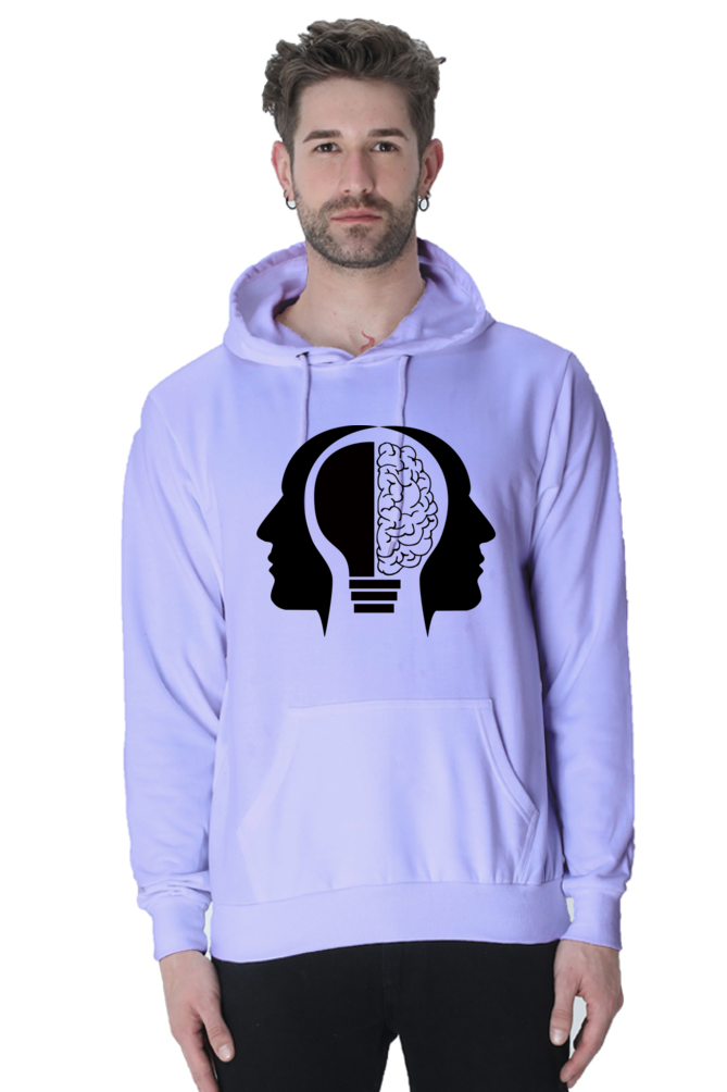 Memory Casual Hoodie Lavender