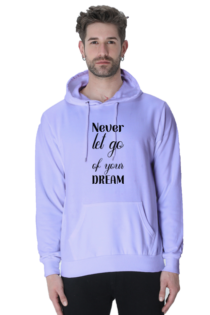 Never let go Casual Hoodie Lavender