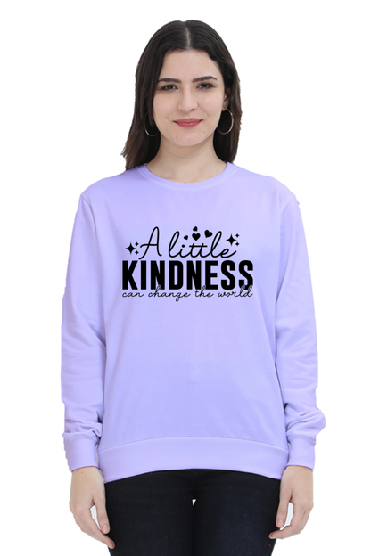 A little Casual Sweatshirt Lavender