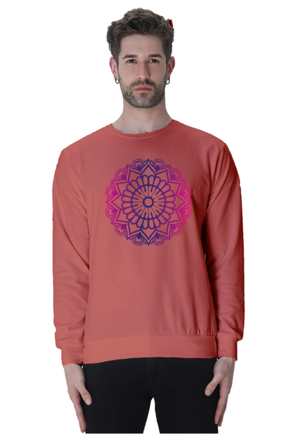 Mandala Unisex Casual Sweatshirt