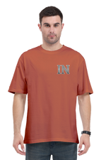 India Oversized T-Shirt Coral