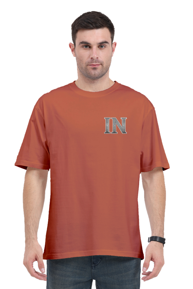 India Oversized T-Shirt Coral