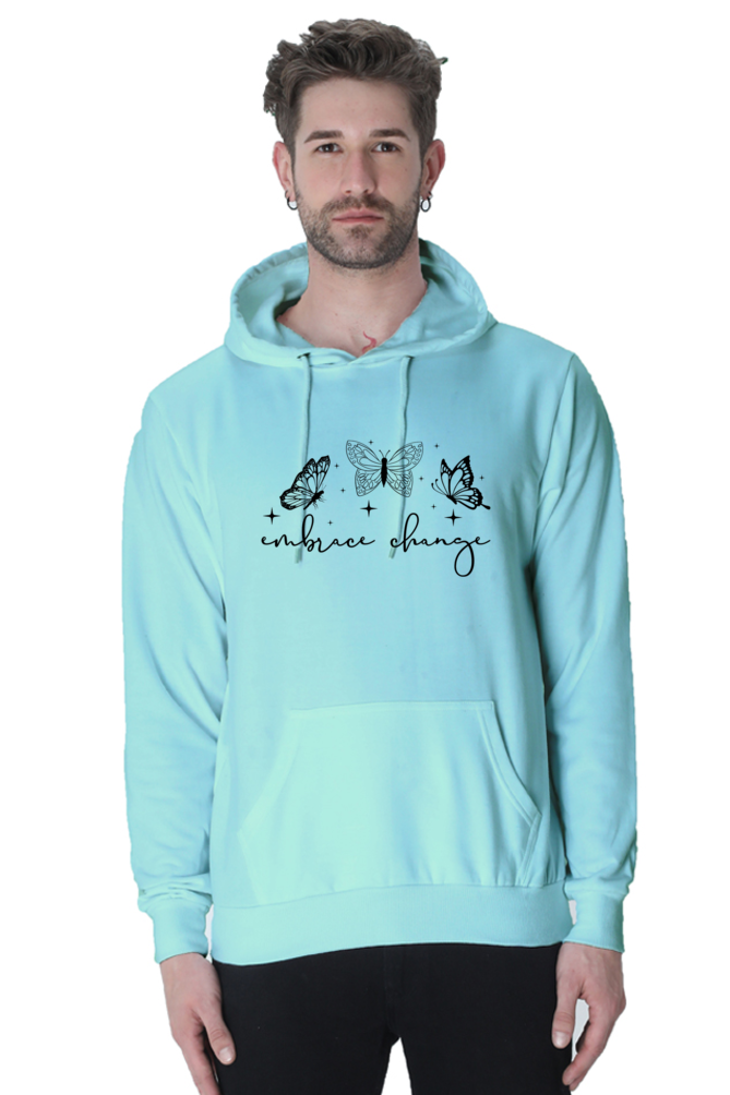 Embrace Change Casual Hoodie Mint