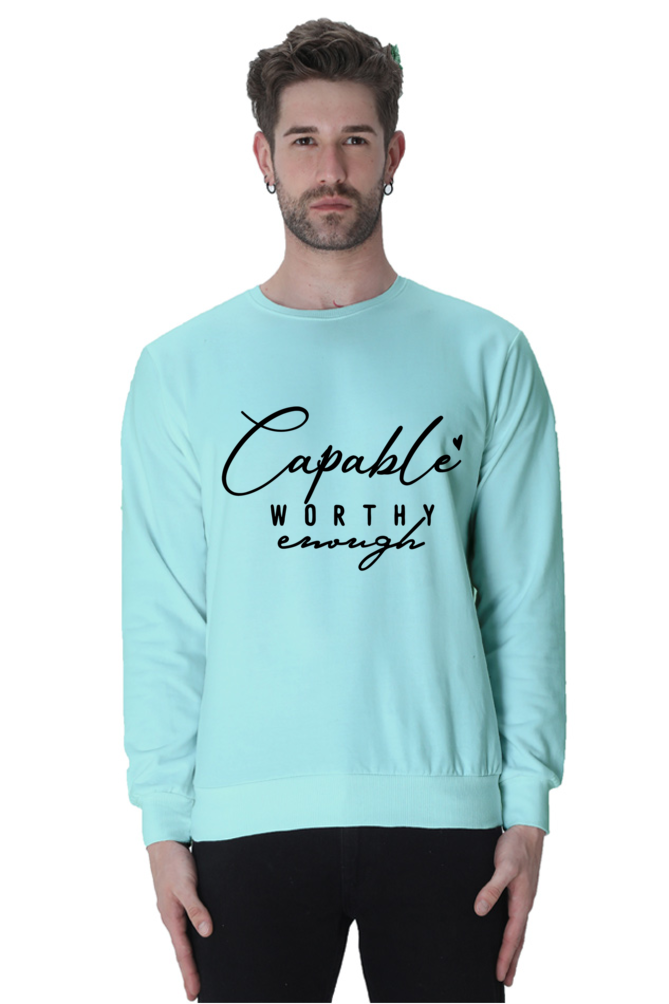 Capable Casual Sweatshirt Mint