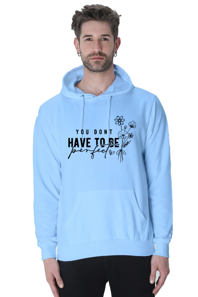You don't Casual Hoodie Baby Blue