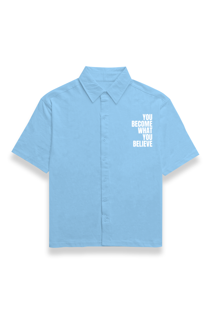 Believe Oversized Cotton Shirt