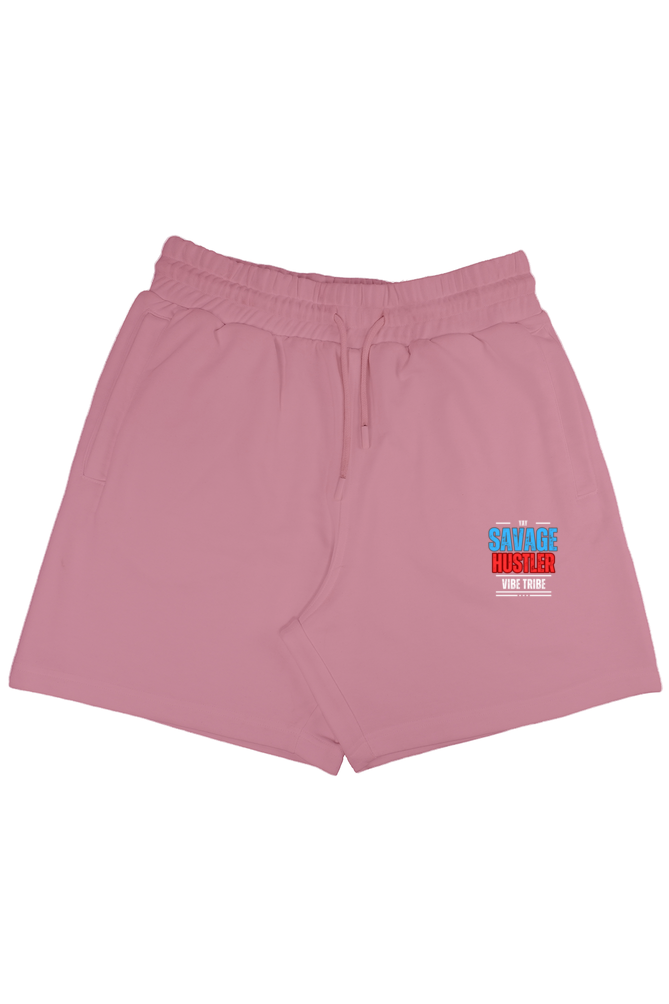 Savage Hustler Terry Shorts Flamingo